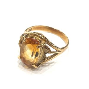 K18 トパーズ リング